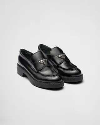 Лоферы женские PRADA 1D246M_ULS_F0002_F_B050 черные 41 EU (доставка из-за  рубежа) - купить в Москве, цены на Мегамаркет