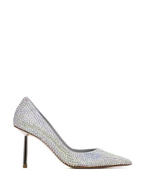 Туфли на высоком каблуке небесно-голубые с камнями Swarovski Manolo Blahnik  купить за 5063 грн в магазине UKRFashion. Товары бренда Manolo Blahnik.  Лучшее качество