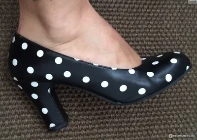 Туфли женские T.U.K. Polka Dot Heels - «Туфли T.U.K. в горошек» | отзывы