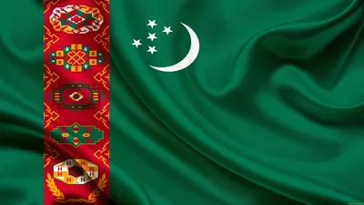 Обои Туркмения Разное Флаги, гербы, обои для рабочего стола, фотографии  туркмения, разное, флаги, гербы, флаг, туркмении Обои для рабочего стола,  скачать обои картинки заставки на рабочий стол.
