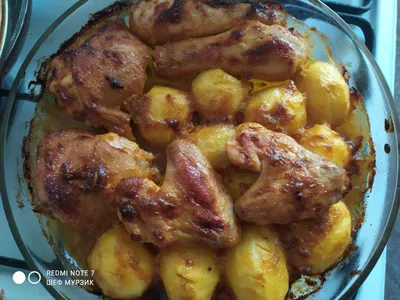 Картошка, тушенная с курицей - пошаговый рецепт с фото на Готовим дома
