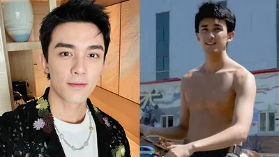 Соски китайского актера У Лея были вырезаны из промо-клипа к его фильму, и да, это выглядит так странно - 8days