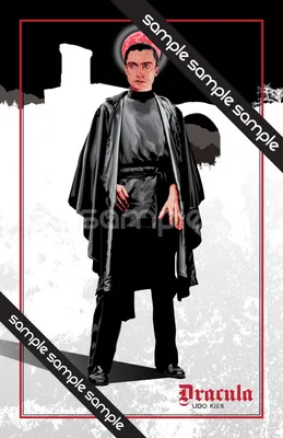 Неофициальный фан-арт «Дракула» — постер Удо Кира 11 х 17 — Etsy