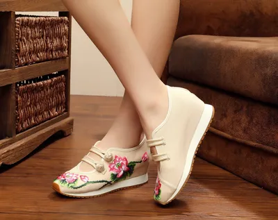 Купить Женская нескользящая износостойкая удобная модная обувь на плоской  подошве с мягкой подошвой для отдыха | Joom