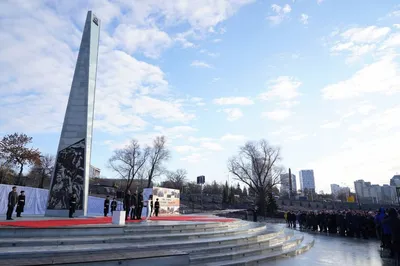 В столице республики торжественно открыли стелу «Уфа – город трудовой  доблести»