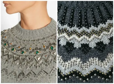 How To Style Jewelry With Knitwear This Fall | PORTER