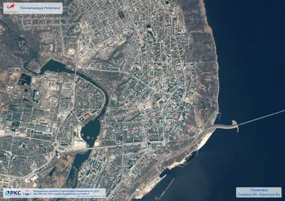 Роскосмос” показал, как выглядит Ульяновск со спутника «Канопус-В». Фото  Улпресса - все новости Ульяновска