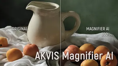 Увеличение размера и качества фотографии с AKVIS Magnifier AI