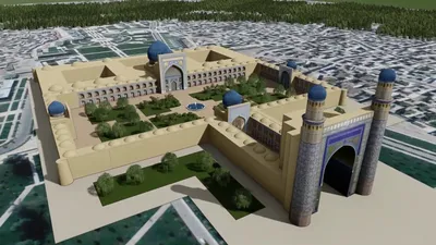 Дворец Ак-сарай | Uzbekistan Travel