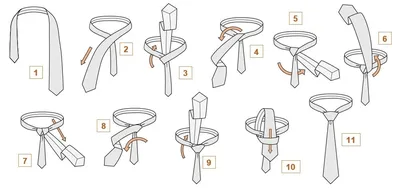 Как завязать галстук: 7 популярных способов | WMJ.ru