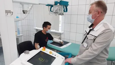 В больнице Губкинского установили передвижной рентген-аппарат | Ямал-Медиа