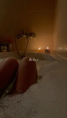 Отдых в ванной | Chill photos, Bath aesthetic, Story ideas pictures