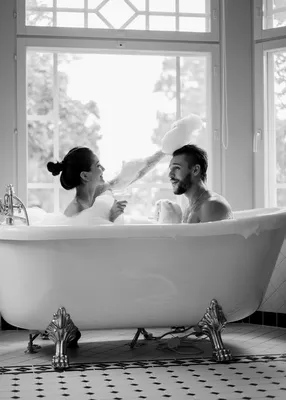 фотосессия в ванне пара, фотосессия в ванной пара, картинки мужчина и  женщина в ванной, креативные фото в ванной, ванна вдвоем картинка, bathtub,  Свадебный декор Москва