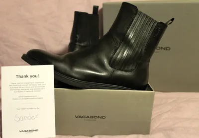 E0 NIB VAGABOND SHOEMAKERS Percy Black Leather Chelsea Boot Shoes Size 42  $240 | eBay