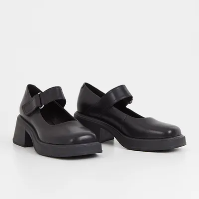 Vagabond Black Lace-Up Jaclyn Shoes | Urban Outfitters Turkey