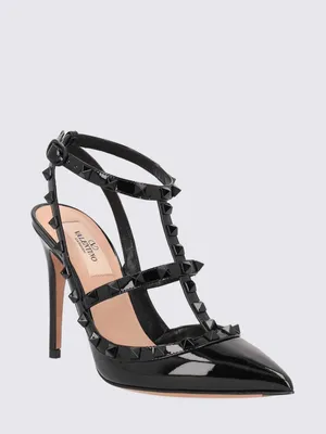 VALENTINO GARAVANI: Rockstud pumps in patent leather - Black | Valentino  Garavani high heel shoes 3W2S0HP3VNW online at GIGLIO.COM