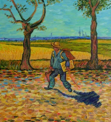 Винсент Ван Гог: «Художник на пути в Тараскон» / Произведения искусства,  утраченные навсегда