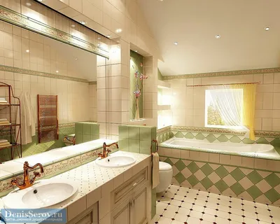 Прямоугольная ванная комната - 73 фото