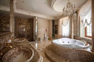 Самые красивые Ванные комнаты в квартире - 73 фото