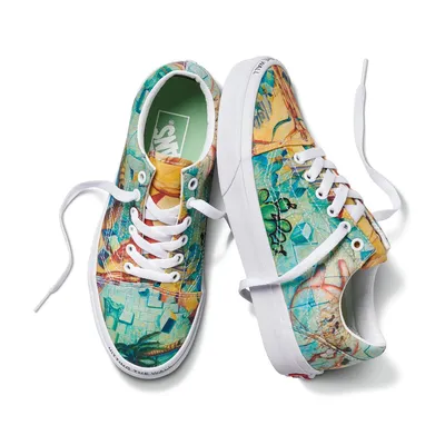Kids Custom painted Vans Shoes – Suze Ford Studios
