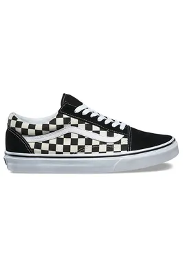 Amazon.com | Vans Mens Old Skool Herringbone Black True White Size 4 |  Fashion Sneakers