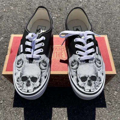 Vans Skate Half Cab Shoes - Black/White – CCS