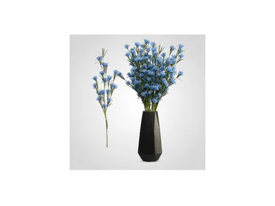 Цветок искусственный Василек 580374 – купить по цене 120 ₽ в Москве в  интернет-магазине ogogo.ru