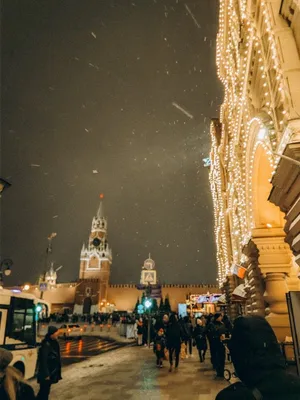 Новогодняя Москва в 2023 г | Новый год, Путешествия, Природа