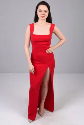Женская одежда оптом Montella | Вечернее красное платье № 3619