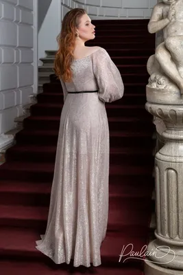 Женское Вечернее платье из трикотажа с открытой спиной купить в онлайн  магазине - Unimarket