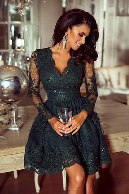 Купить зеленое платье на выпускной CARA на тонких бретелях ❋Вечерние платья  люкс ОПТ 2022 ❋Производитель Валентина Гладун, Украина
