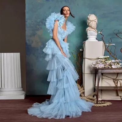 Роскошные вечерние платья от кутюр Sara Mrad Haute Couture 2022