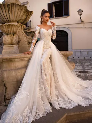 Эксклюзивное свадебное платье-трансформер Lussano Bridal Bridget 19046 |  Купить свадебное платье в салоне Валенсия (Москва)