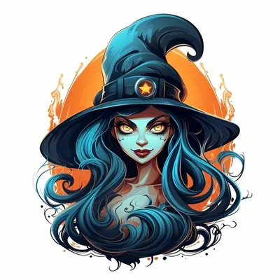 Шляпа Ведьмы с широкими полями на Хэллоуин купить по цене 699 ₽ в  интернет-магазине KazanExpress