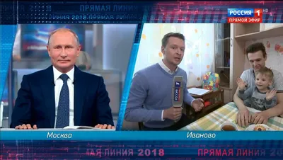 Прямая линия с Владимиром Путиным - Коммерсантъ