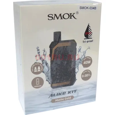 Вейп SMOKE Alike Kit (SMOK 034-B) купить по низкой цене за 5 760 руб. с  доставкой по России