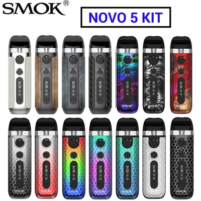 Набор для вейпа SMOK NOVO 5, 30 Вт, 900 мАч, с пустой капсулой 2 мл, арт.  1005005336102041, цена 14 р., фото и отзывы | inwebstudio.ru