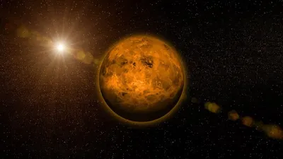 Венера - планета Солнечной системы, средний радиус и плотность, масса и  размер, атмосфера, температура и спутники, фото и описание