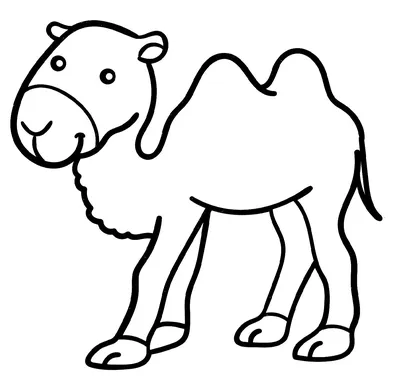Рисунок верблюда Мультик, верблюд, png | PNGEgg