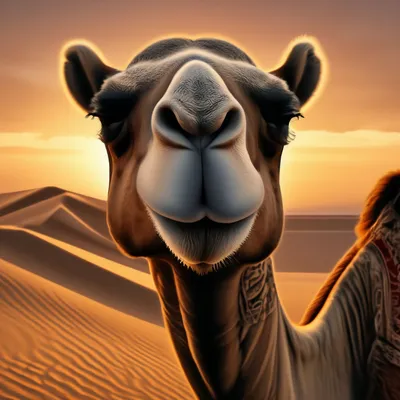 Морда верблюда рисунок - 62 фото