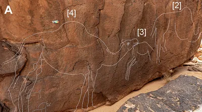 Картина \"Верблюд в пустыне\" | Интернет-магазин картин \"АртФактор\"