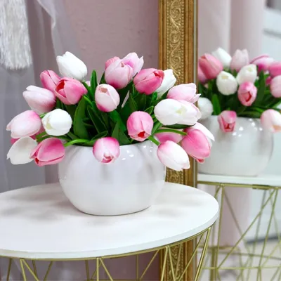 Букет из искусственных Тюльпанов (расцветки на фото). Весенние цветы –  заказать на Ярмарке Мастеров – J9SDERU | Композиции, Ставрополь