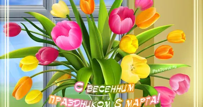 Поздравление с праздником - 8 марта! - «Союз пенсионеров России»  региональное отделение по Псковской области
