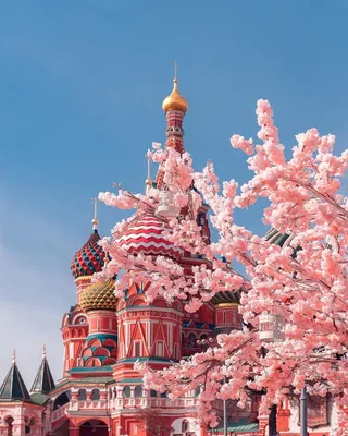 Москва весной - красивые фото