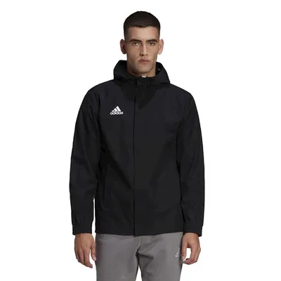 Ветровка мужская Adidas Ent22 Aw Jacket черная M - купить в Москве, цены на  Мегамаркет