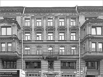 Улица Рубинштейна и вокруг нее. Графский и Щербаков переулки (fb2) |  Флибуста