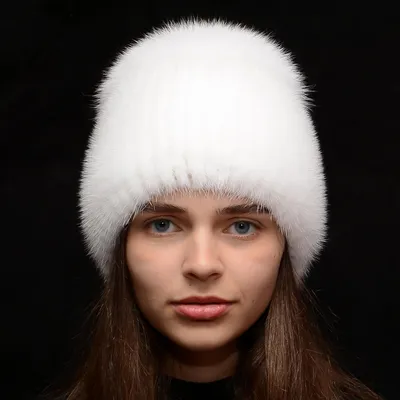 Стильная женская шапка из норки \"Лобик\" по выгодной цене от компании  Меховой Стиль