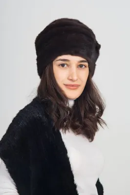 Норковая шапка \"Снегирь\" - купить в интернет магазине bitfur.ru