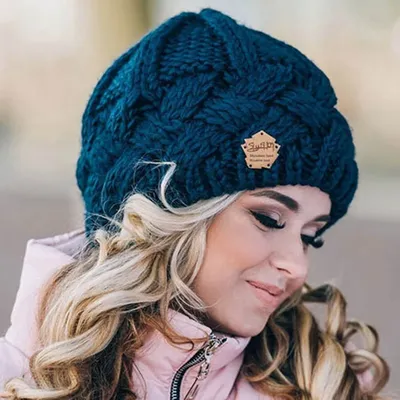 Однотонные яркие женские теплые кашемировые шерстяные шапочки облегающие  Женские плотные вязаные шапки осенне-зимняя теплая шапка | AliExpress