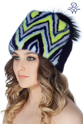 Лидер продаж, модные зимние теплые женские вязаные шапки, норковые шапки с  лисьим мехом, вертикальная вязаная женская шапка, бесплатная доставка |  AliExpress
